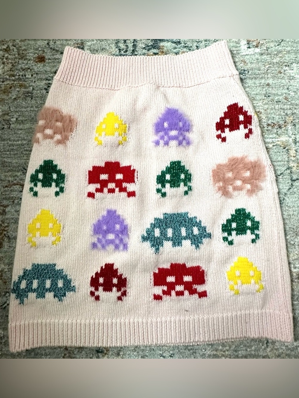 STELLA McCARTNEY NWOT “GAME ON” SWEATER MINISKIRT—SIZE 40 (US 4–6) RARE - Picture 6 of 10